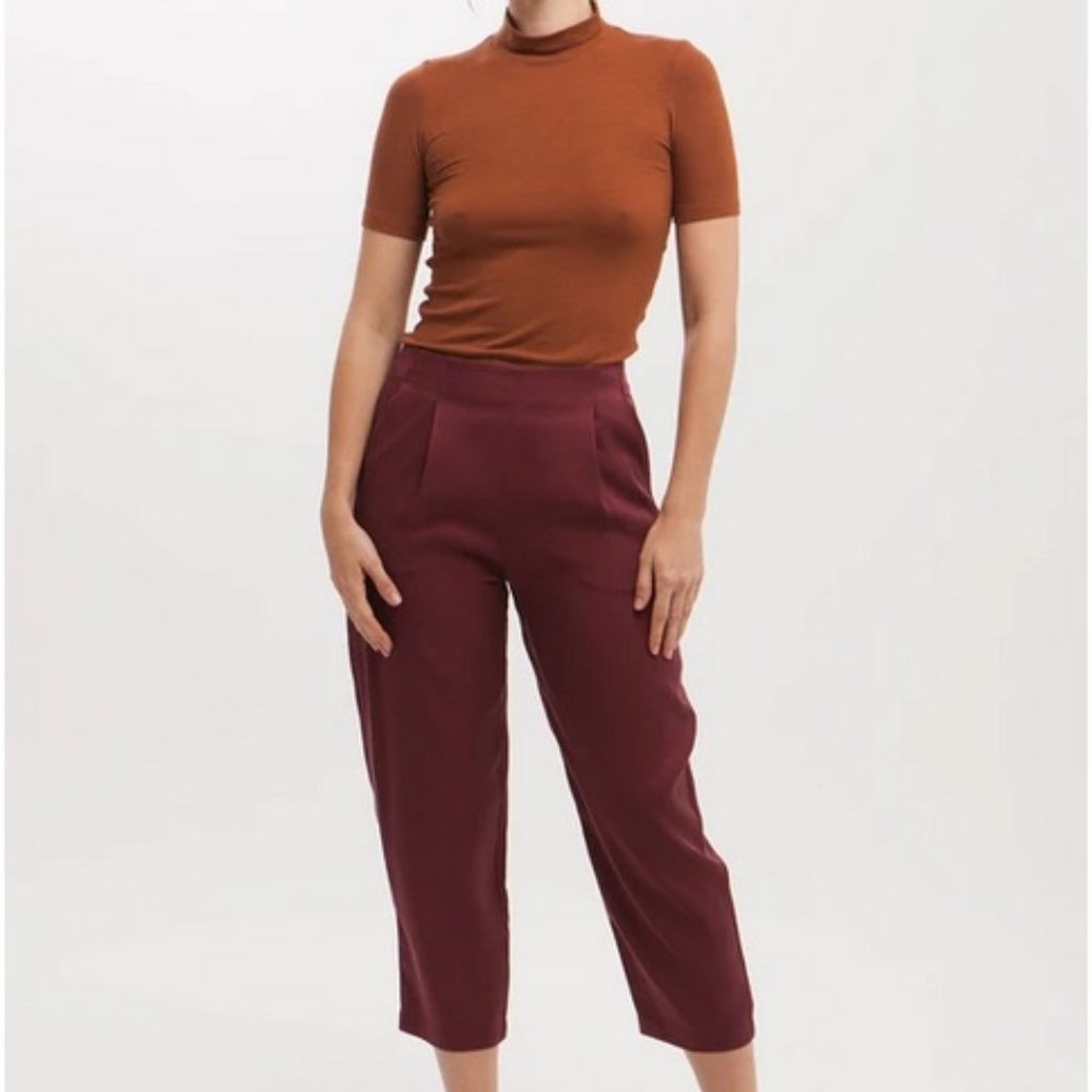 * SOLD* Amanda Moss Peggy Pant merlot